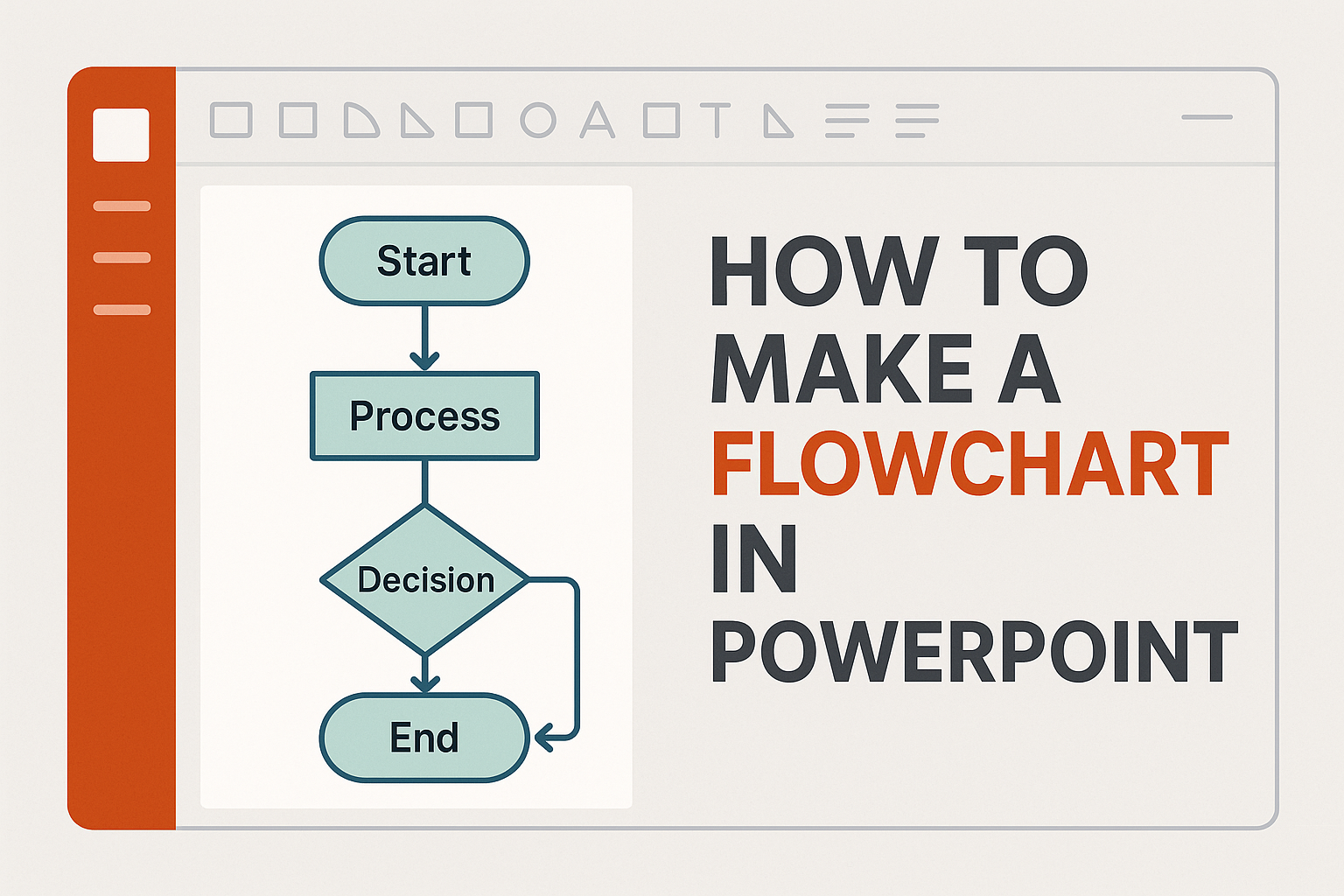 How to Make Flowchart in PPT How to Make Flowchart in PPT